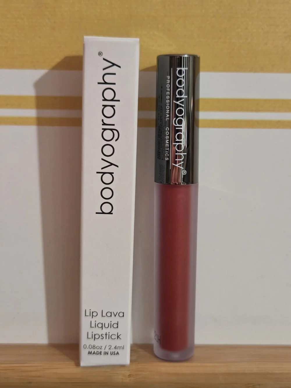 NIP | Bodyography Lip Lava Liquid Lipstick | Strawberry Moon